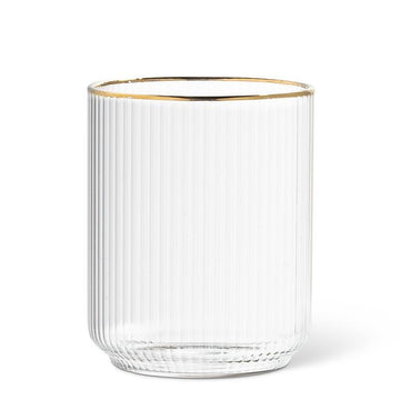 Tight Vertical Optic Tumbler with Gold